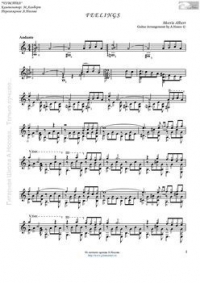 Чувства (Feelings) (Переложение А. Носова)